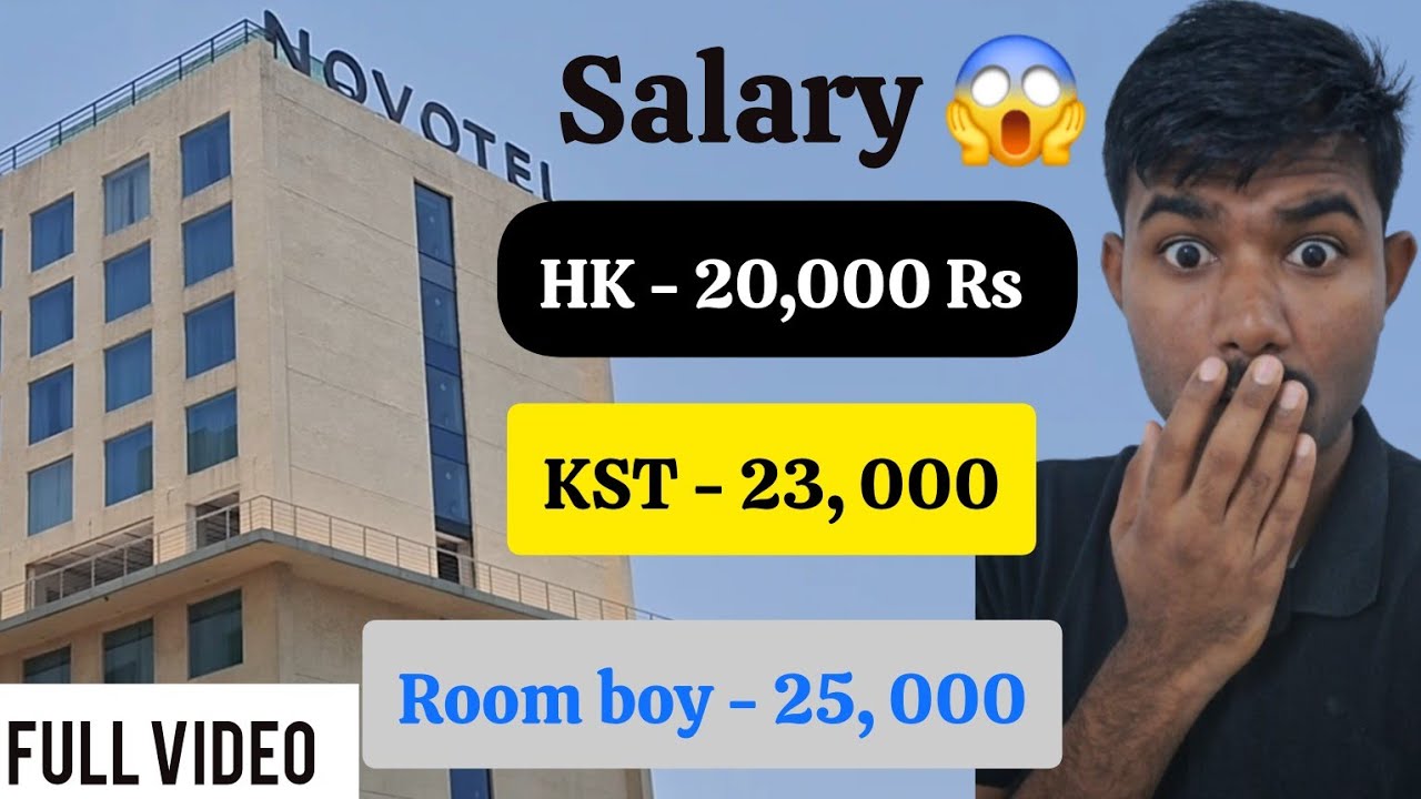 Pune मे Job की Salery 😱😱 | Housekeeping Job In Pune 💸 Pune Hotel Job ✅️