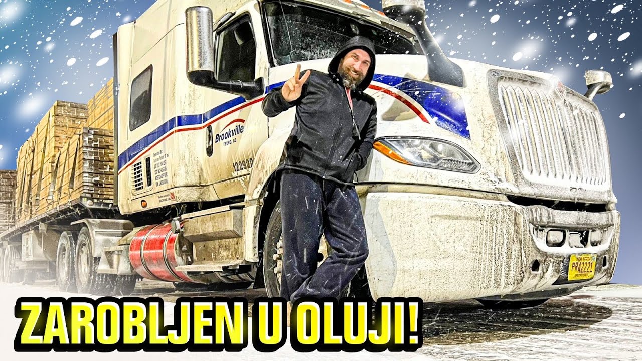 Zarobljen u snežnoj oluji