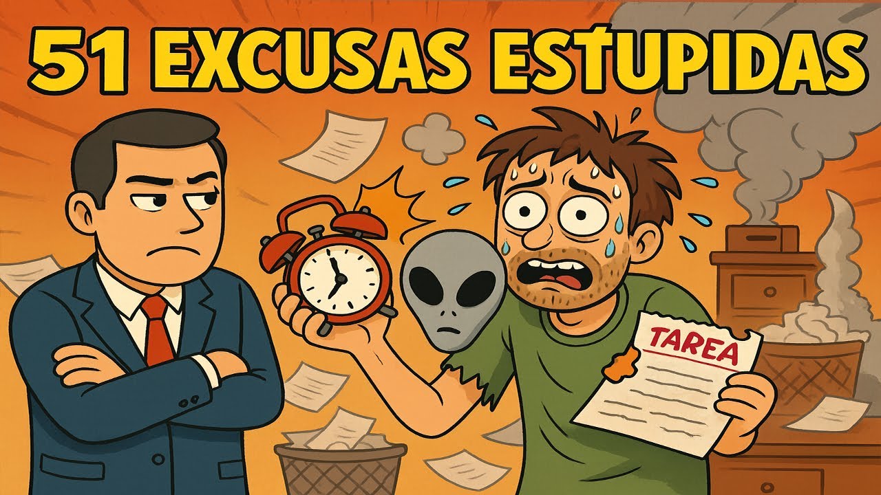 51 Excusas Ridículas Que Solo un Humano Desesperado Podría Inventar