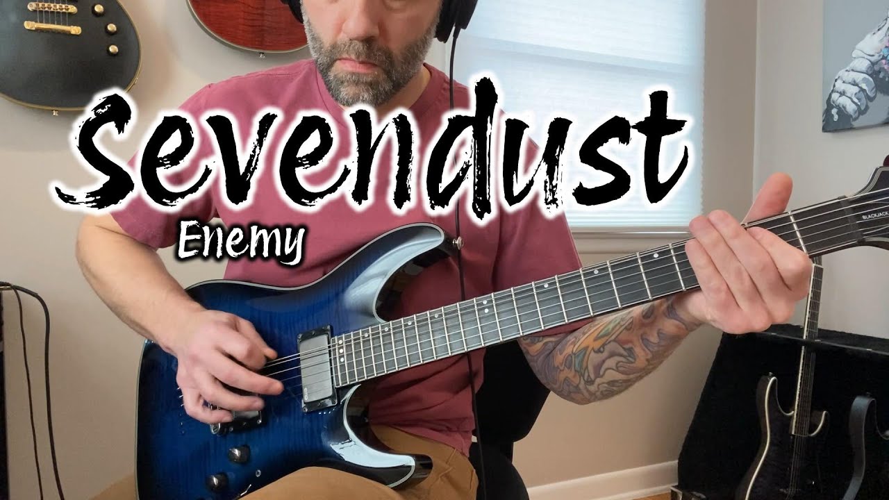 RAW, ONE TAKE | Sevendust - Enemy (Guitar Cover)