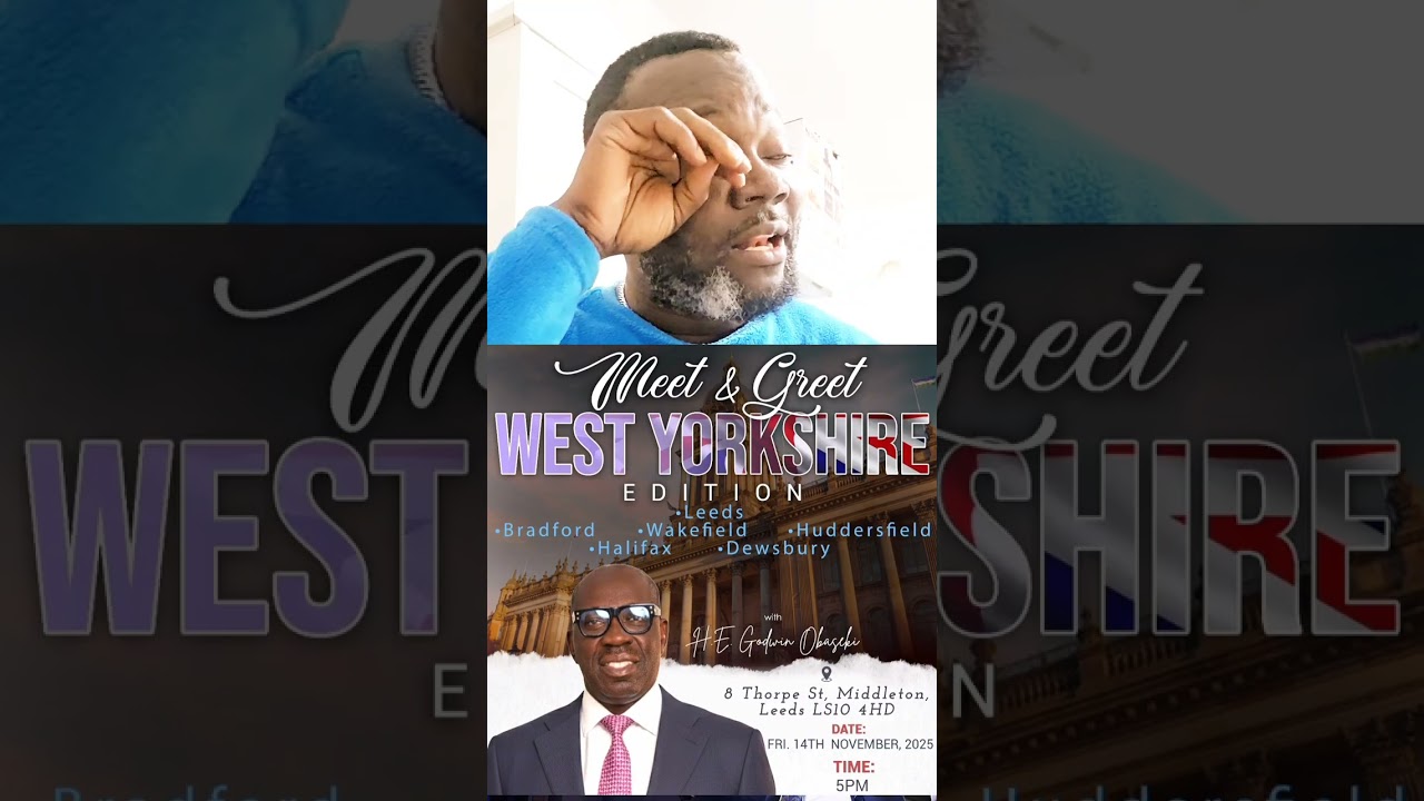 Бывший губернатор #MOWAA Обасеки присоединится к нам завтра в прямом эфире, чтобы прояснить ситуа...