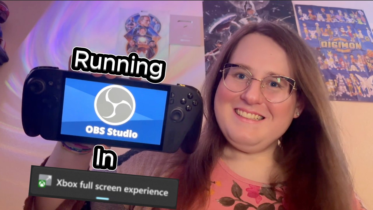 Run OBS Studio in Xbox Full Screen Experience on ROG Xbox Ally X (No Desktop Needed)