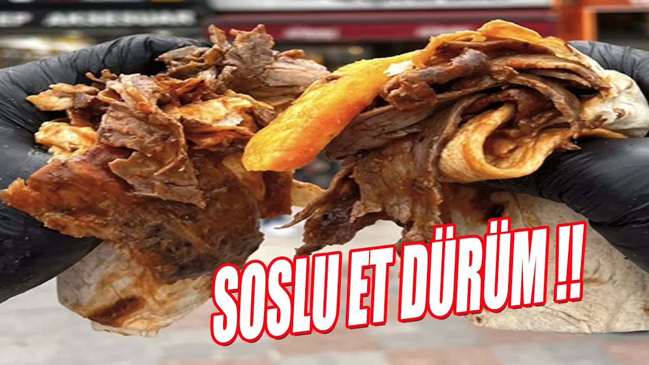 Ağızları Sulandıran Soslu Et D&uuml;r&uuml;m !!