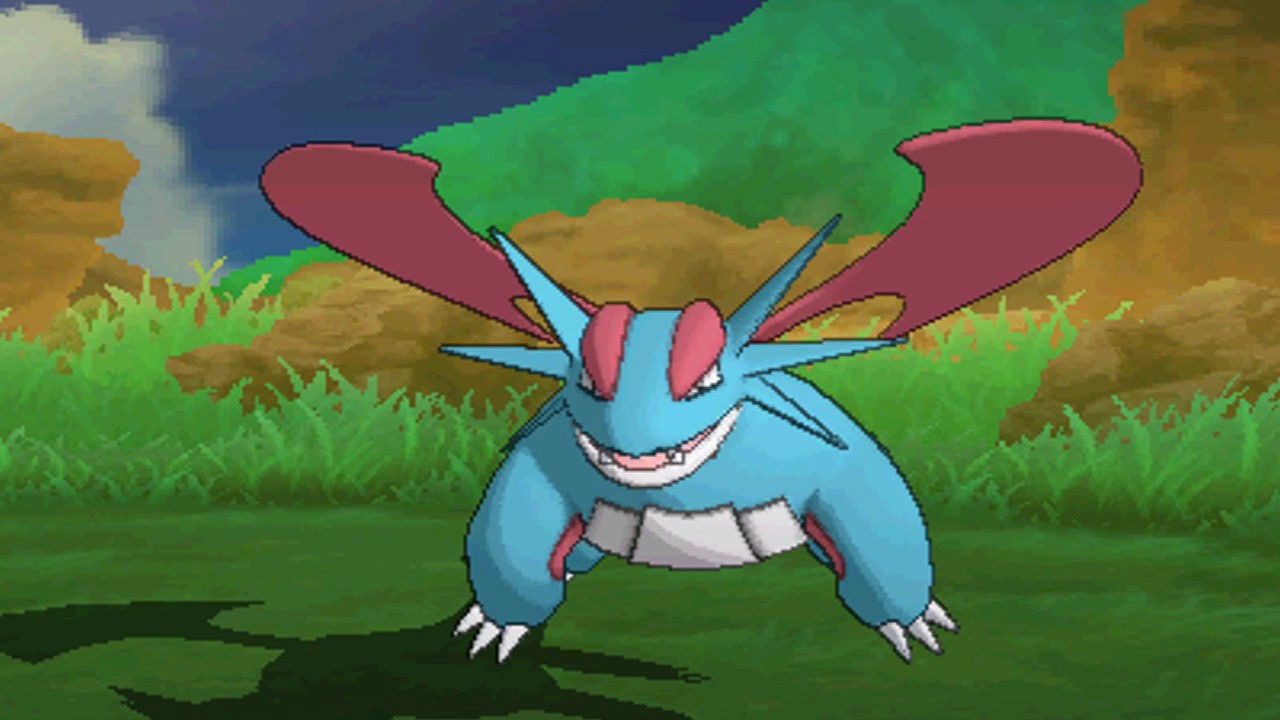 Pokemon Sun & Moon - Lv. 9 Salamence on Route 3 (and Shiny Bagon!)