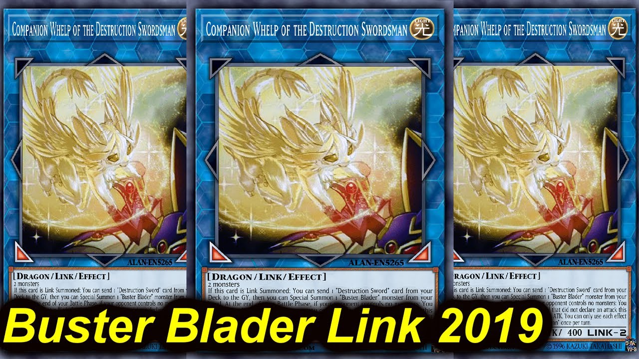 【YGOPRO】BUSTER BLADER LINK MONSTER DECK 2019
