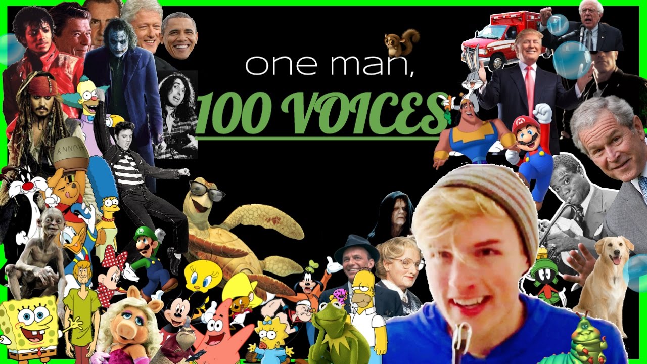 One Man, 100 Voices