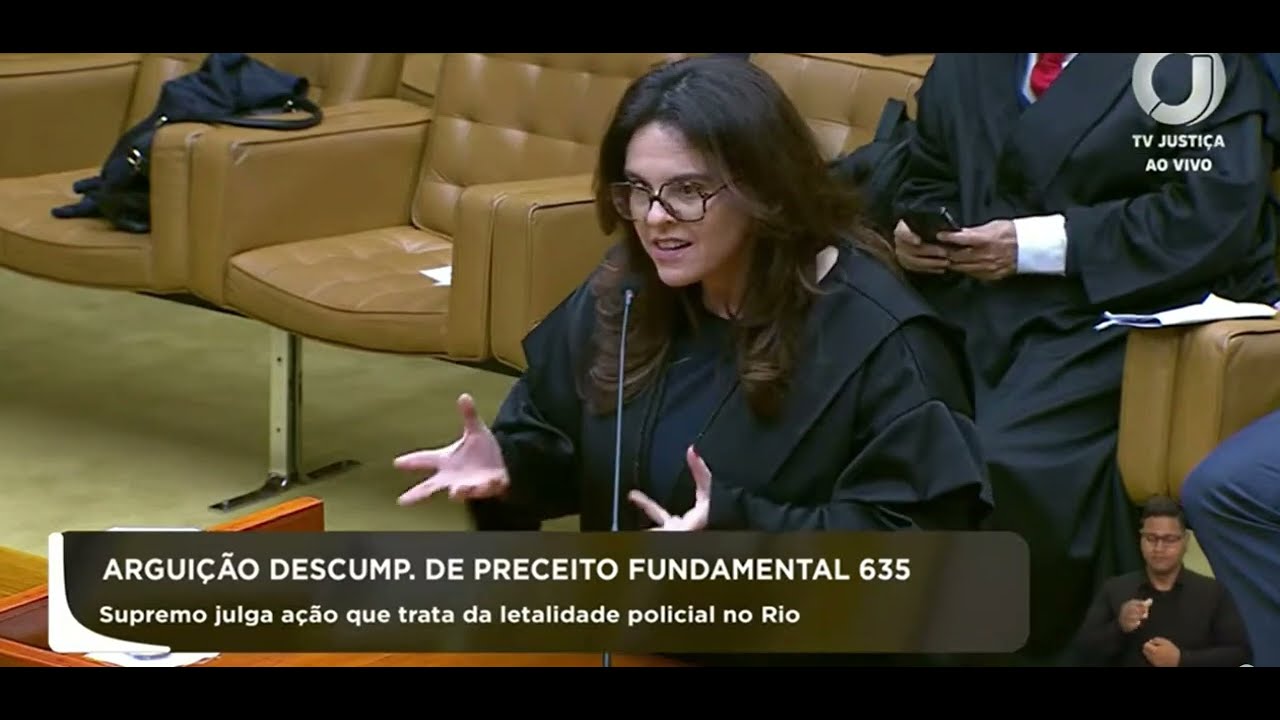 Carolina Cyrillo  - Sustenta&ccedil;&atilde;o como amicus curiae no STF na  ADPF 635, 