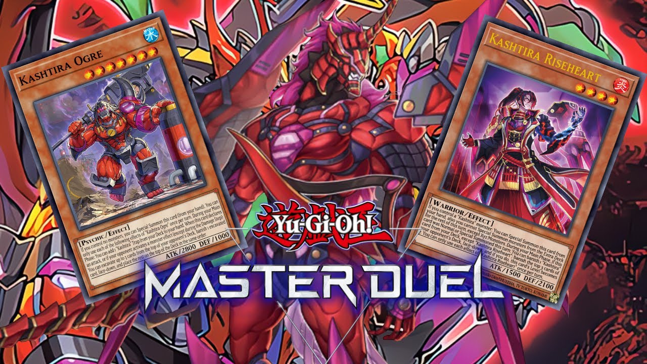 MASTER RANK! NEW META! KASHTIRA XYZ DECK! DECK REPLAYS + COMBOS! [Yu-Gi-Oh! Master Duel]