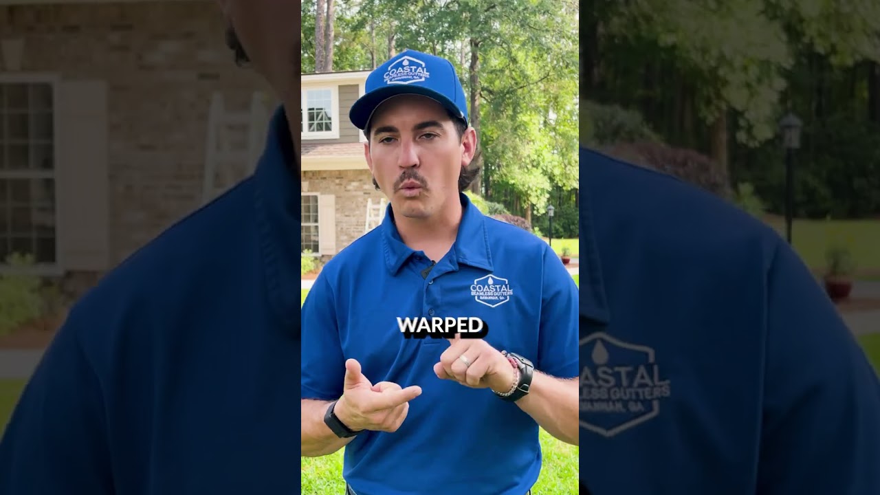 Water Damage Doesn’t Knock — It Sneaks In 🏠💧 | Seamless Gutters Savannah GA