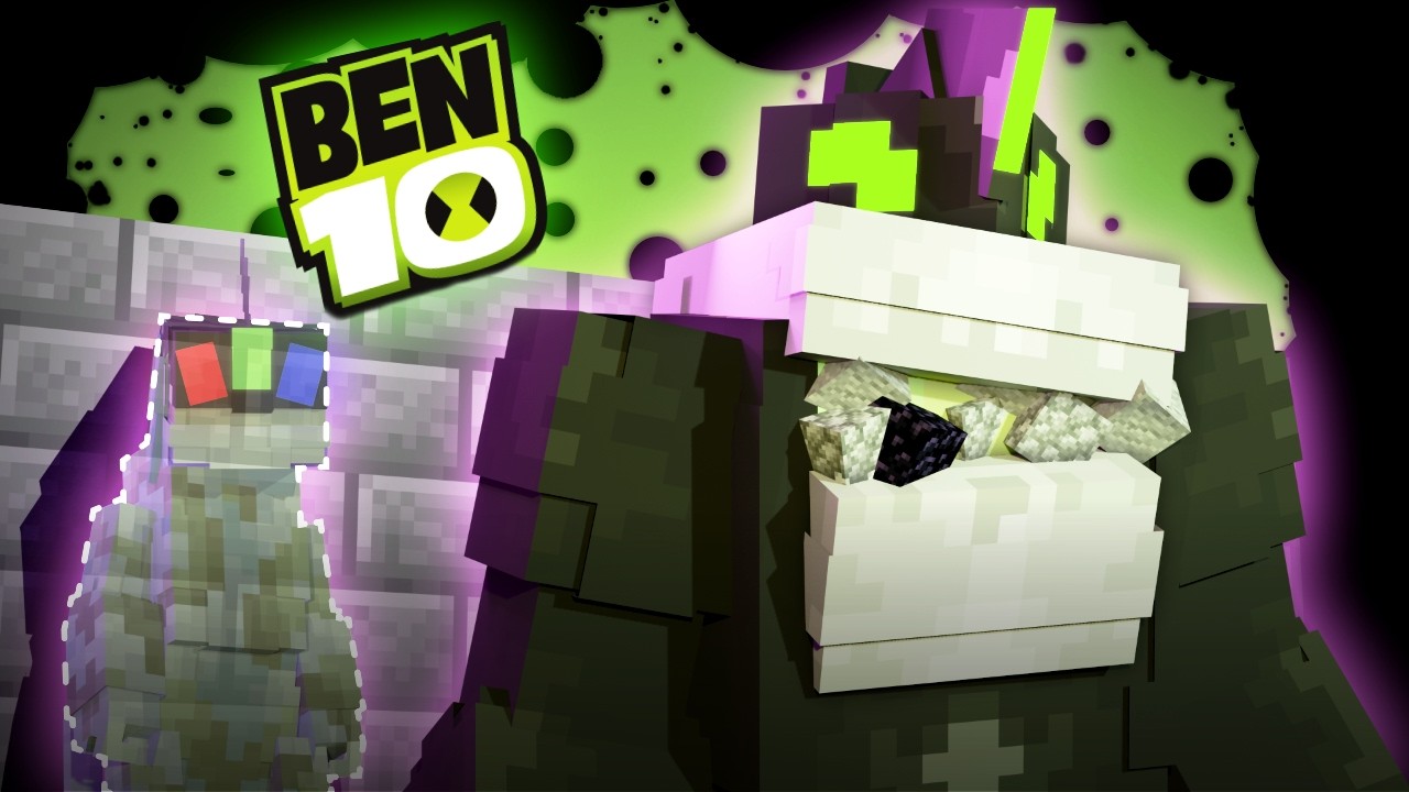 Eatle & Chamalien! Aliens Untapped Alien Evo Addon! (Minecraft Ben 10)
