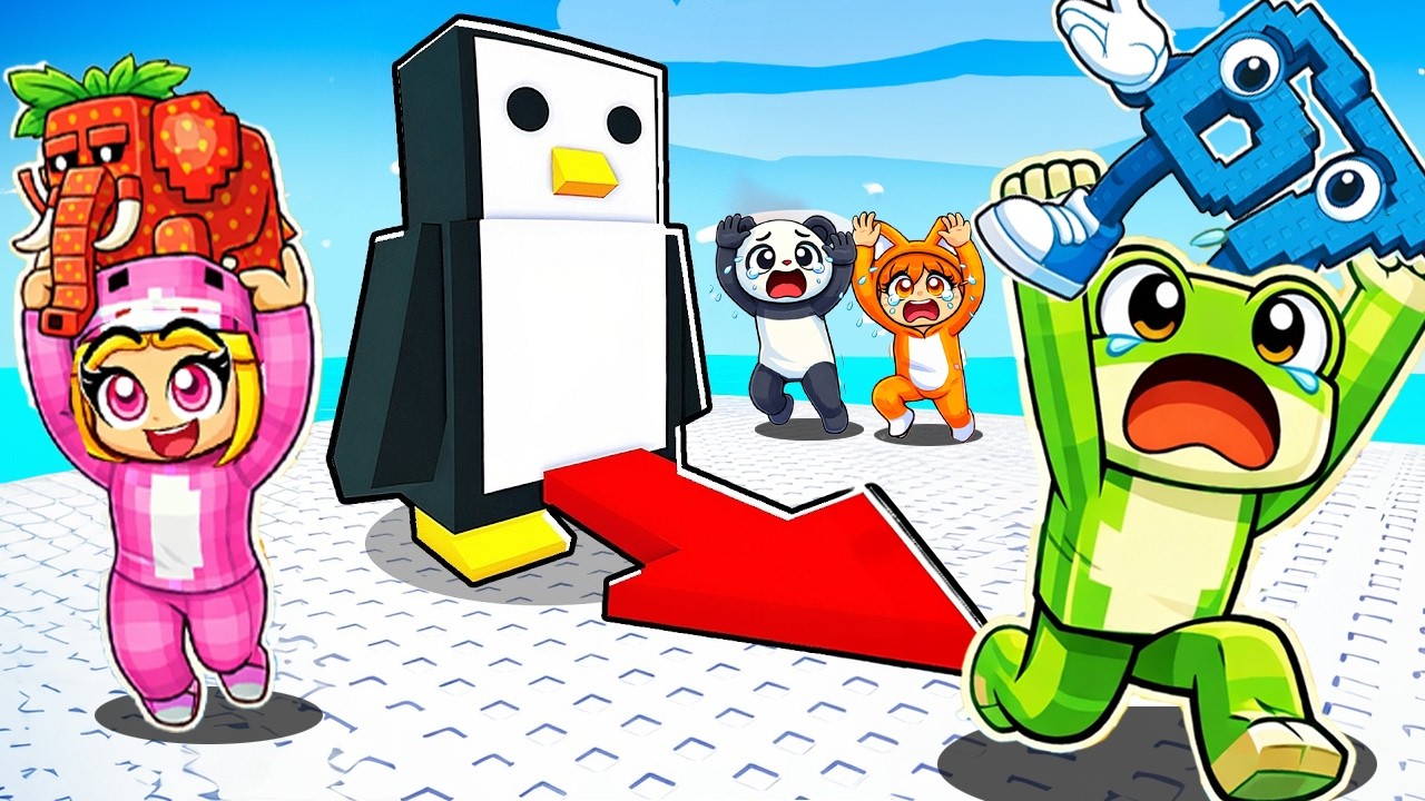 UCIEKNIJ PRZED PINGWIN KNOCKOUT BRAINROT w Roblox!
