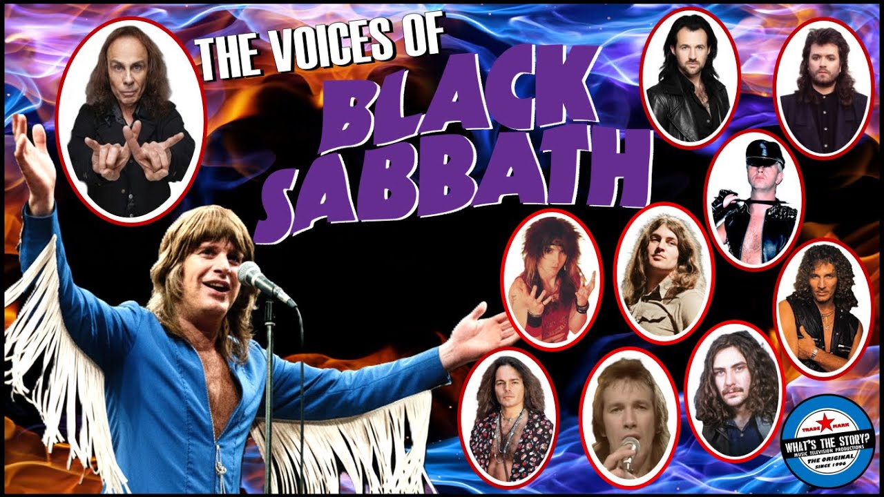 The Voices of Black Sabbath: Top 10 Singers Ozzy Dio Tony Martin Rob Halford Ian Gillan Glenn Hughes