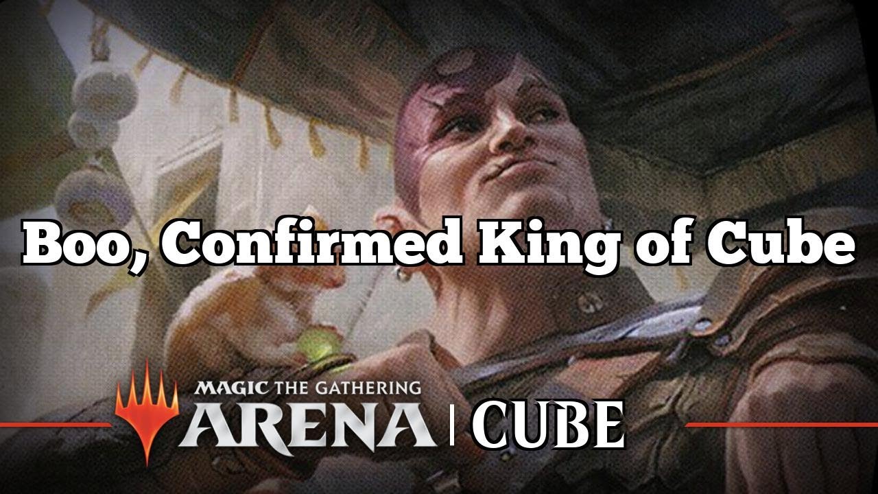 Boo, Confirmed King of Cube | Chromatic Cube Draft | MTG Arena | Twitch Replay