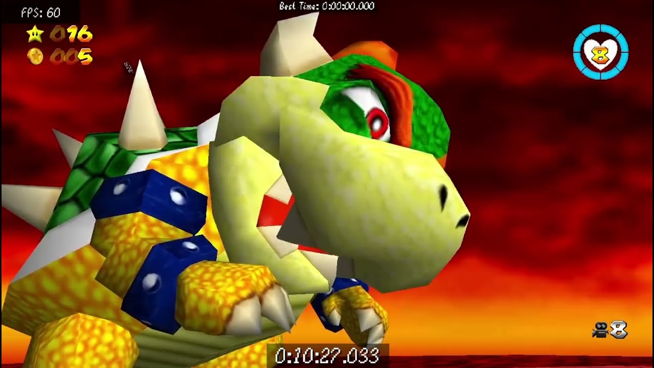 SPEEDRUN GOD OMM SM64 COOP DELUXE con el 7 :3