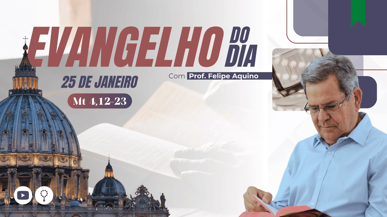 DOMINGO 25.01.2026 - MT 4,12-23 - JESUS CHAMA OS PRIMEIROS APÓSTOLOS