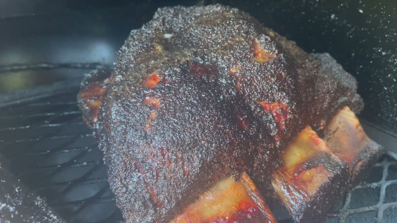 Jirby Cooks Beef Ribs on a Mill Scale 94 Gallon Smoker