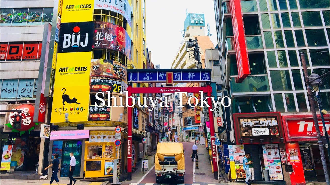 4K 60fps Tokyo Walk - 