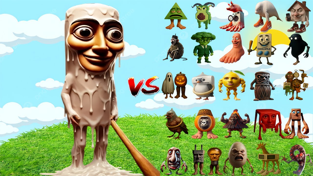 GOON GOONG SAHUR Vs All MEME Brainrot Bosses | Minecraft Mob Battle