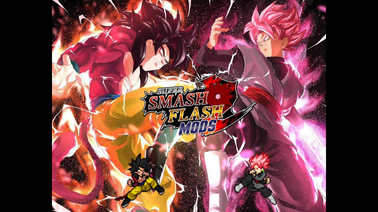 SSF2 Mods | Goku Revamp vs Black Goku | SSF2Mods Showcase
