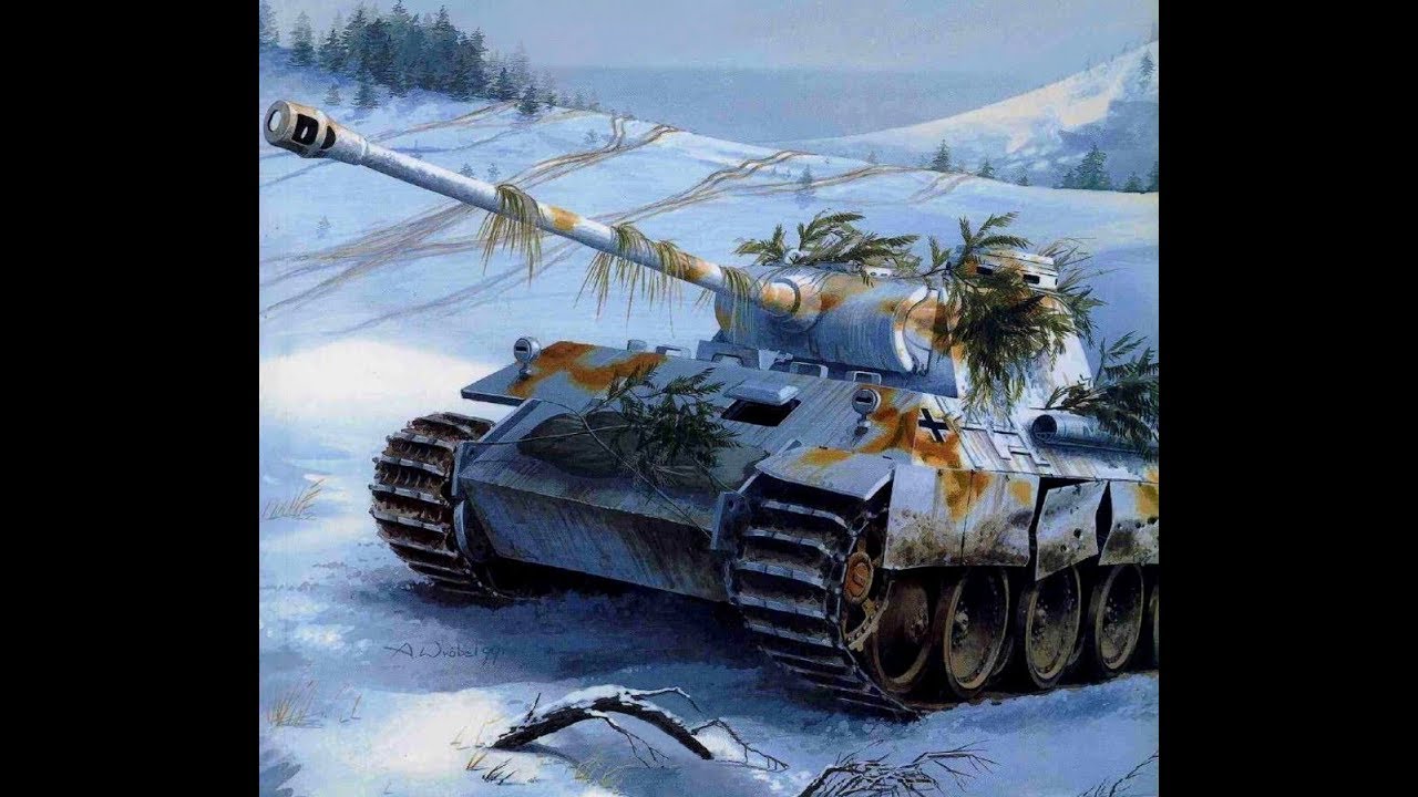 Darkest Hour: Europe 1944-45 Battle of the Bulge Panther gameplay