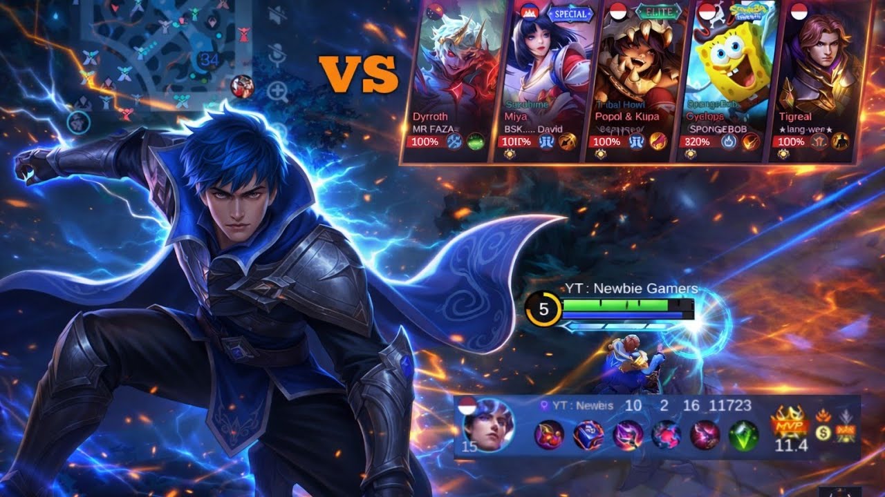 XAVIER MODE DEWA 😱 Damage Sakit! Musuh Auto Lenyap - Xavier - solo ranked - full gameplay - MLBB