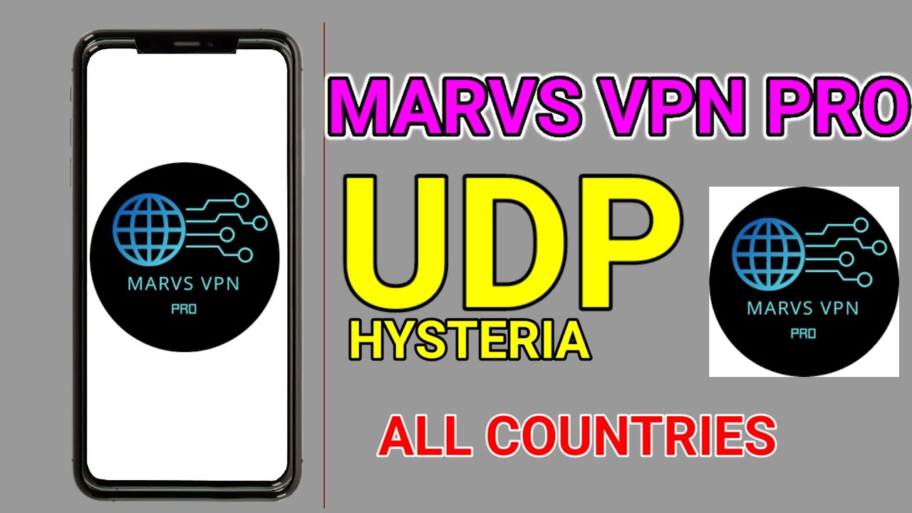 How to setup Marvs vpn pro with UDP setting for secure online browsing