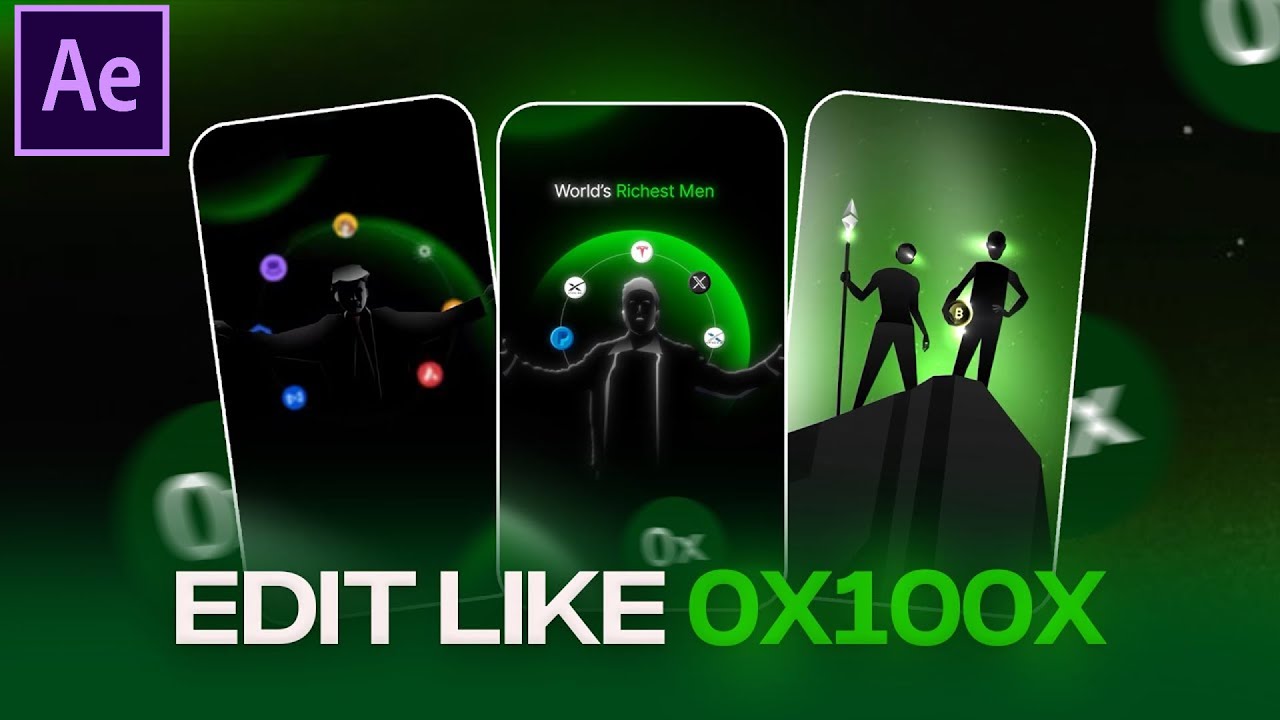 Редактировать как 0x100 в After Effects | ПОЛНОЕ ОБЪЯСНЕНИЕ ПРОЦЕССА