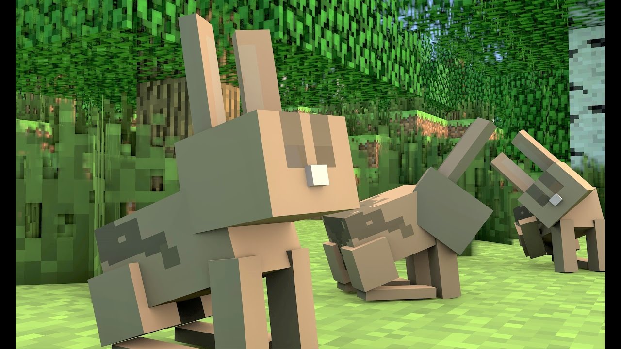 Minecraft Song and Minecraft Animation "Minecraft Bunny" Minecraft Song by Minecraft Jams
