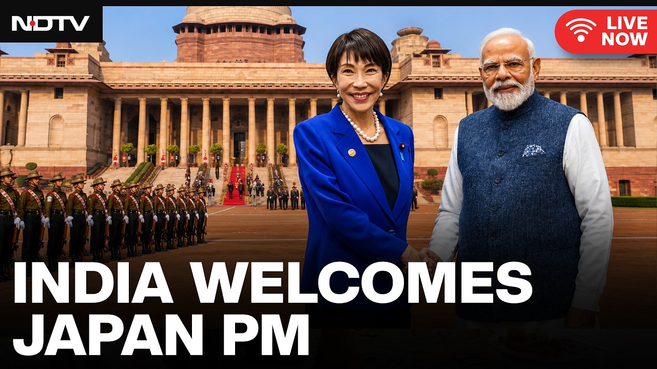 PM Modi LIVE | President Murmu LIVE | Grand Reception Of Japanese PM Takaichi At Rashtrapati Bhavan