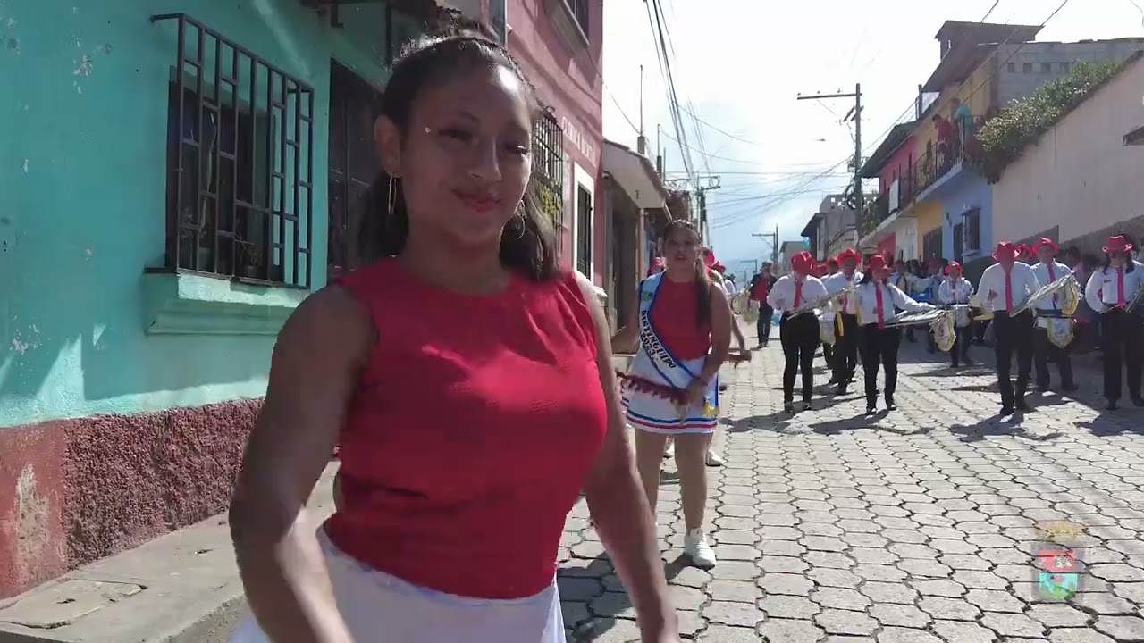 Desfile de independencia, nivel BÁSICO Y DIVERSIFICADO Ciudad Vieja 2023.