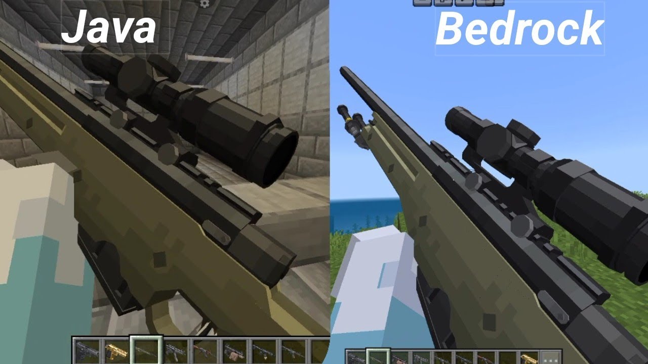 Tacz Java vs Bedrock