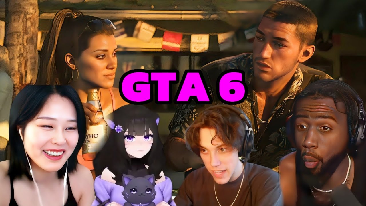Streamers React to GTA VI Trailer 2