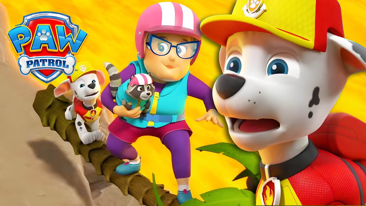马歇尔的火山救援!🌋 - PAW Patrol 汪汪隊立大功 - 兒童卡通