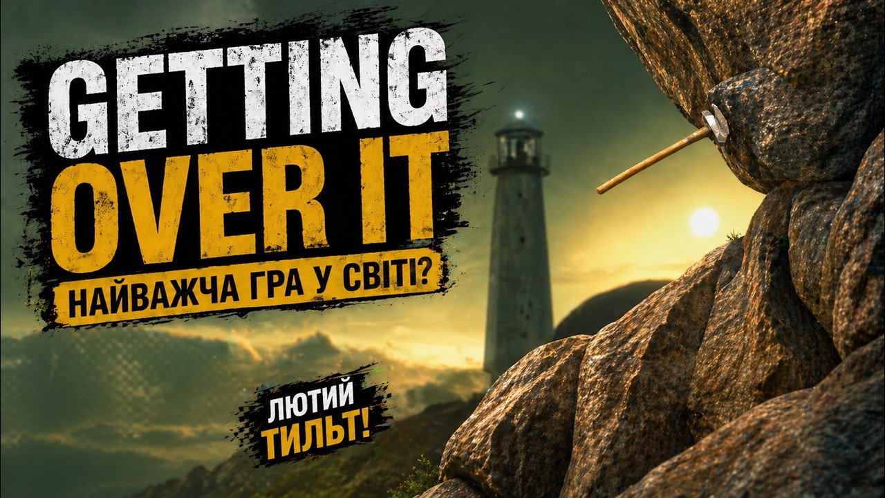 Я БІЛЬШЕ НЕ БУДУ В ЦЕ ГРАТИ!!! Getting Over It