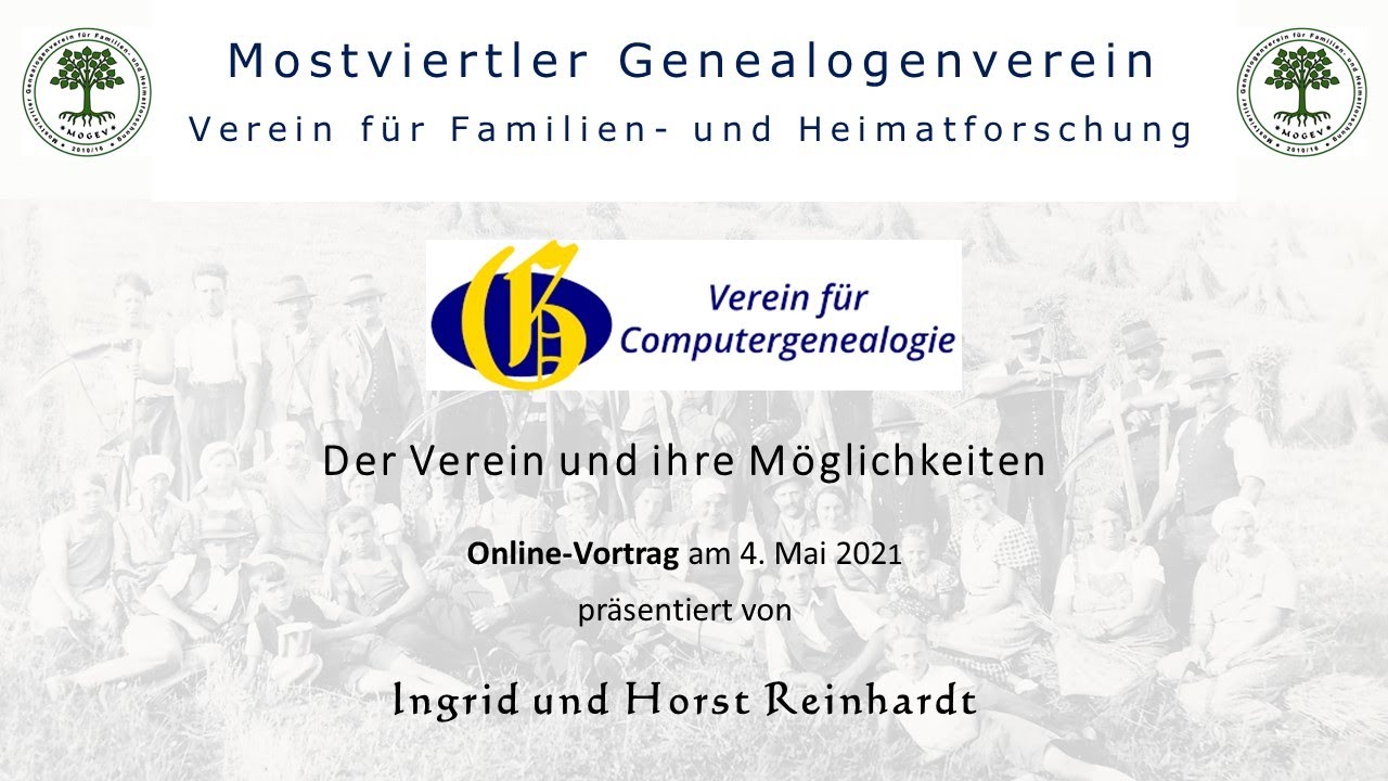 CompGen - Der Verein und ihre Möglichkeiten von Ingrid & Horst Reinhardt