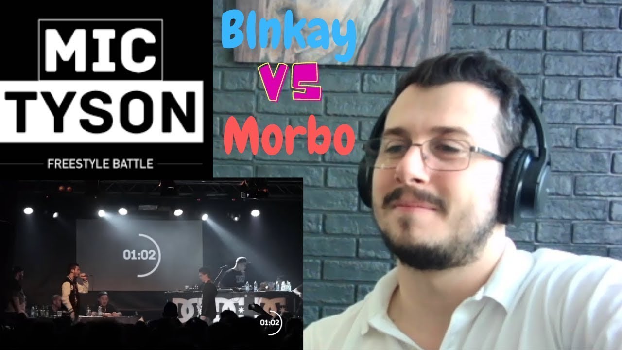 Reazione Mic Tyson - Freestyle Battle || Blnkay VS Morbo (quarti di finale, turno 4)