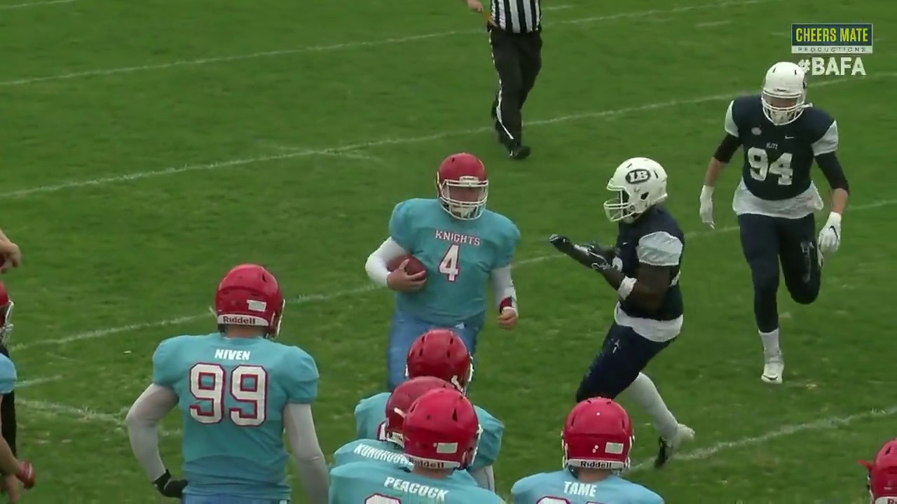 LIVE AMERICAN FOOTBALL: FARNHAM KNIGHTS VS LONDON BLITZ, BAFA PREMIER SOUTH 26/05/19