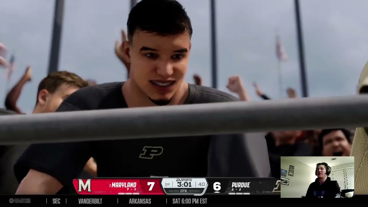 We played Ohio State... CFB 26 Maryland Dynasty Year 2
