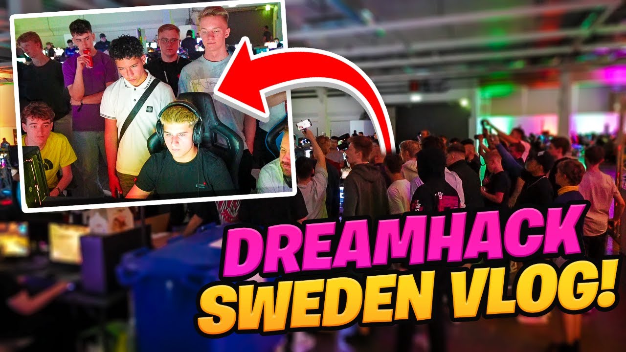 I WENT TO DREAMHACK SWEDEN!