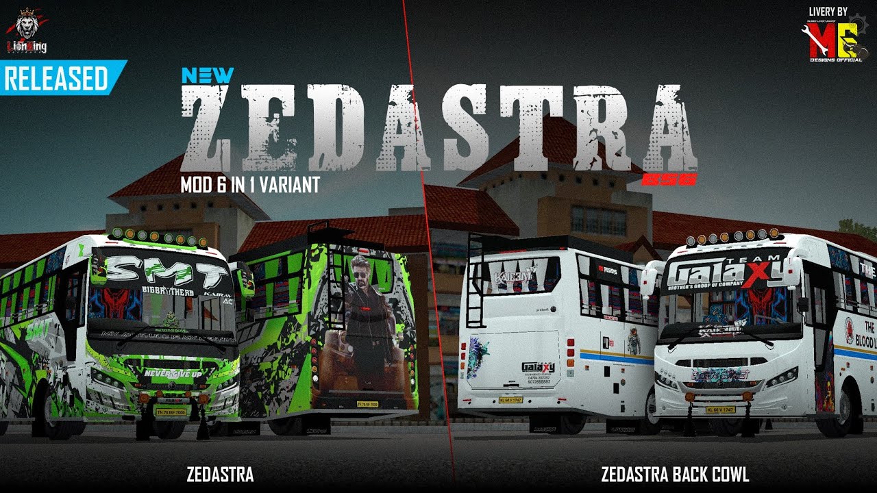 ZEDASTRA BS6 & BACK COWL | LIONKING | RELEASED | DOWNLOAD NOW