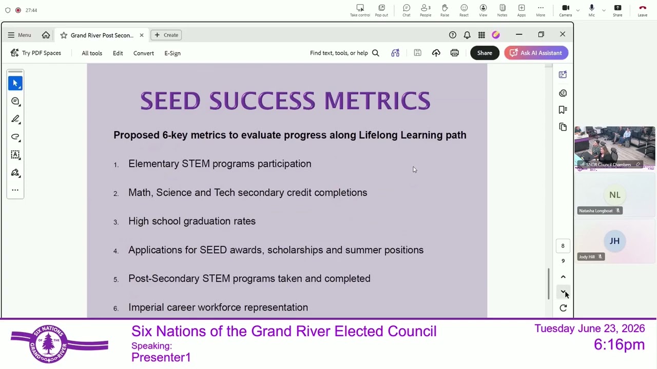 SNGREC General Council Meeting - June 23, 2026