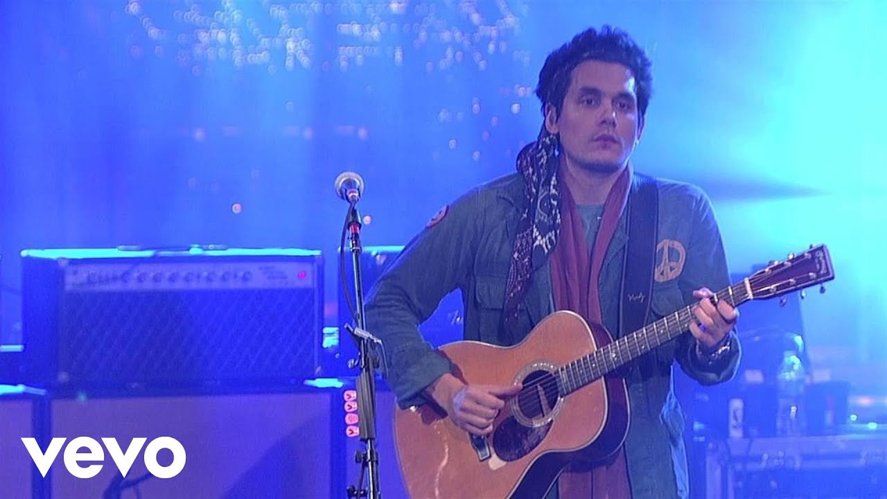John Mayer - The Age Of Worry (Live on Letterman)