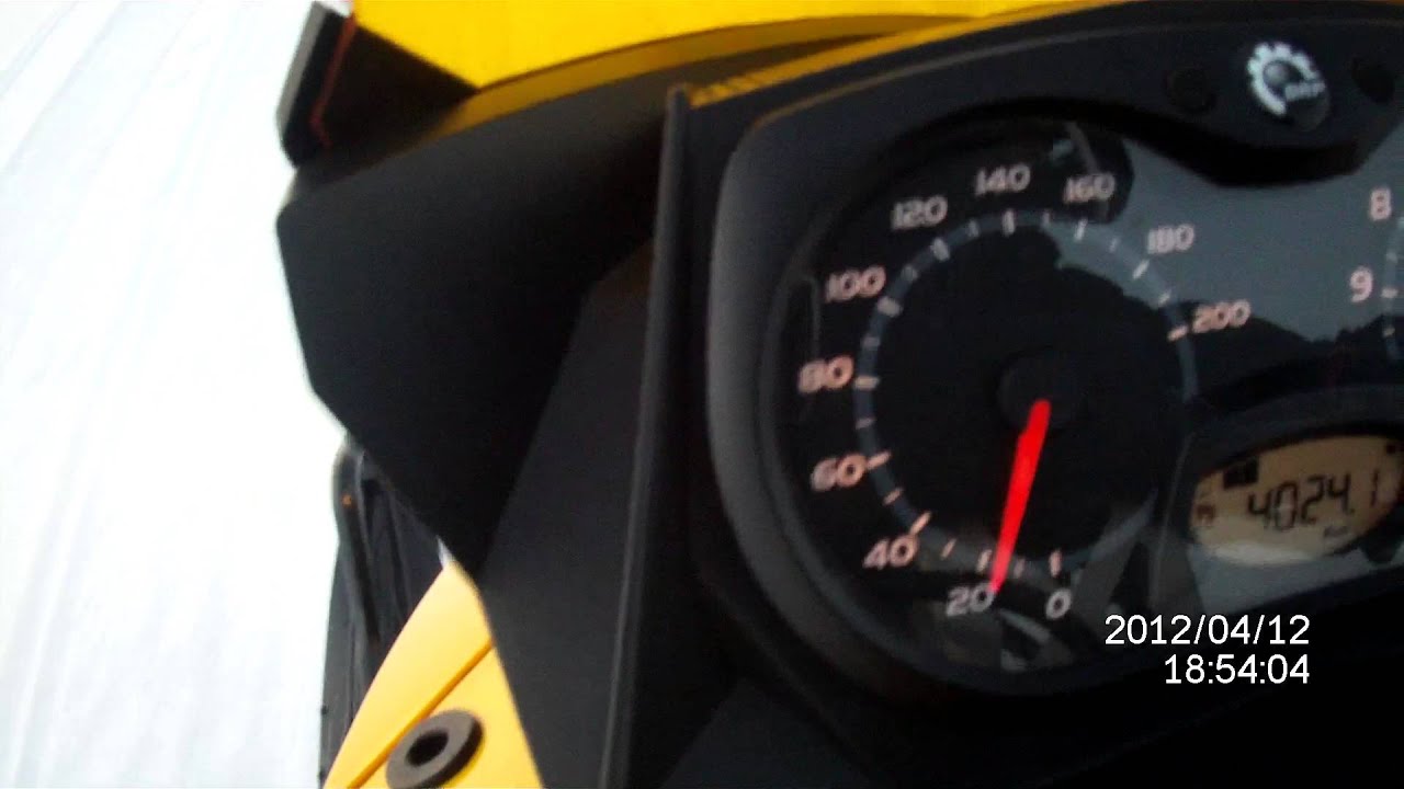 Ski Doo Renegade 550f Acceleration & Top Speed