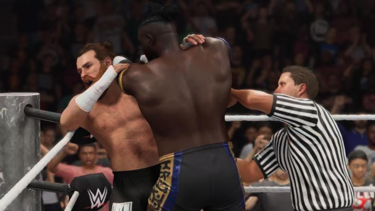 Oba Femi Vs Sami Zayn WWE United States Title Match 2K25