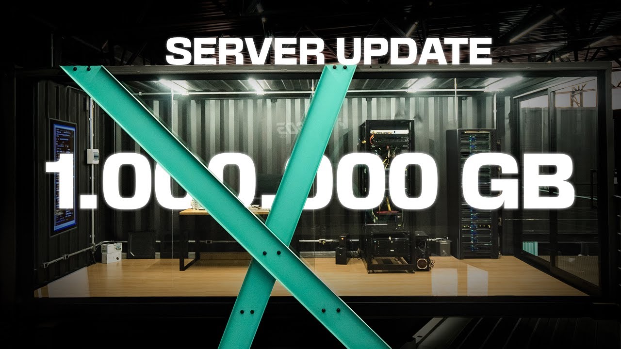 Constru&iacute; um Servidor com (quase) 1 MILH&Atilde;O DE GIGAS | Projeto PETABYTE (Parte 1)
