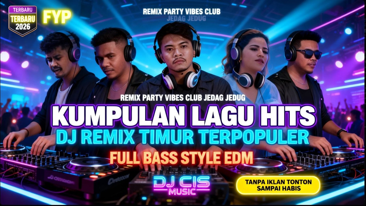 KUMPULAN LAGU HITS DJ REMIX TIMUR TERPOPULER 2026 Remix Party Vibes Club |  Full Bass Style EDM |