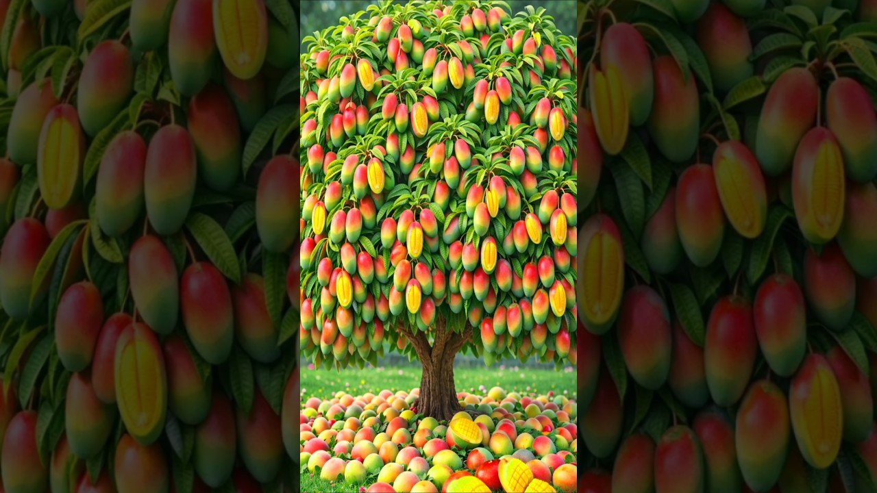 quick and easy techniques for growing and multiplying mangoes #garden #fruits #farm