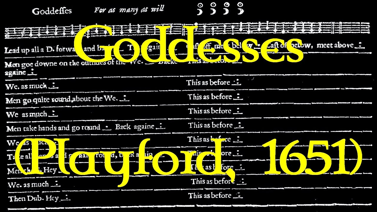 Goddesses (Playford, 1651)