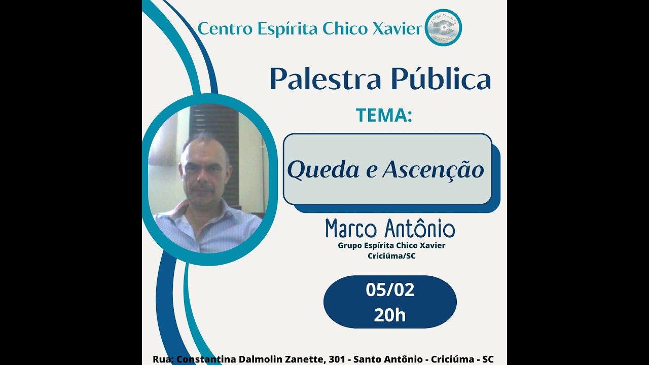 Palestra Pública -  Queda e Ascenção