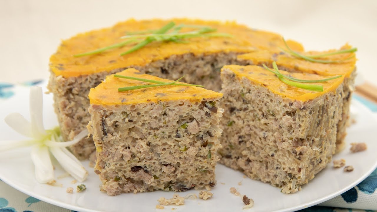 Яичный мясной рулет в скороварке / яичный пирог (ча-чынг)